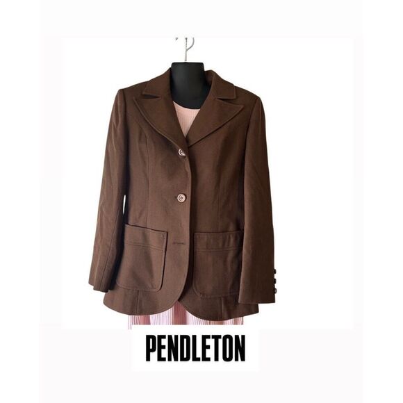 PENDLETON wool blazer top women’s Small - Picture 1 of 9